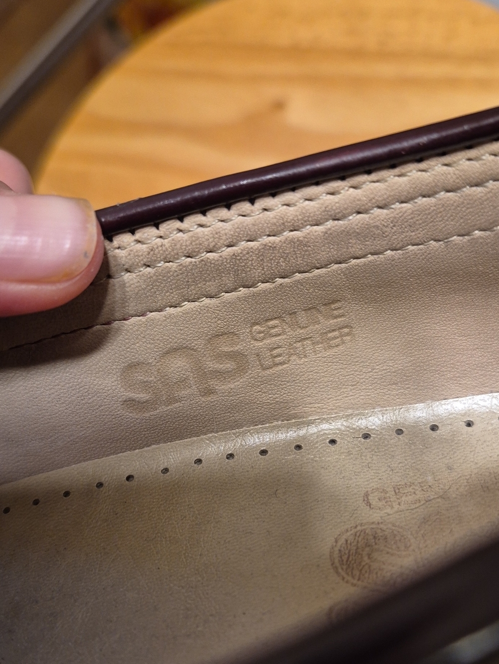 SAS Brown Genuine Leather Loafers - Picture 16 of 17